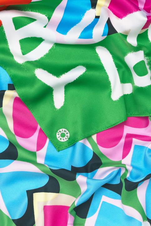 harten graffiti logo sjaal Bimba Y Lola groente accessoires 4HDL616