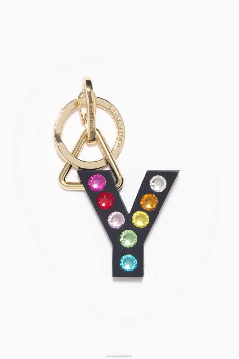 letter siliconen sleutelhanger Bimba Y Lola j accessoires 4HDL1195