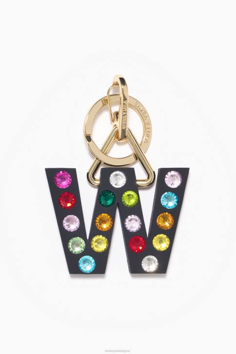 letter siliconen sleutelhanger Bimba Y Lola w accessoires 4HDL1193