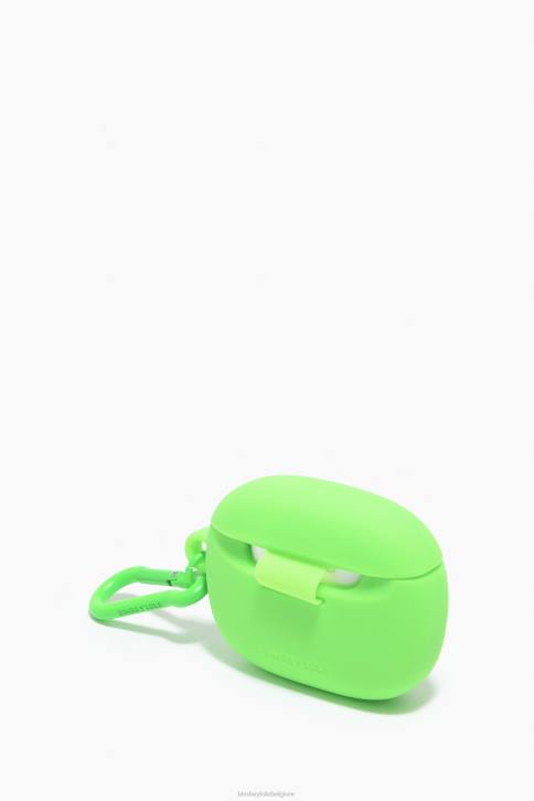 logo siliconen airpods case Bimba Y Lola groente accessoires 4HDL935