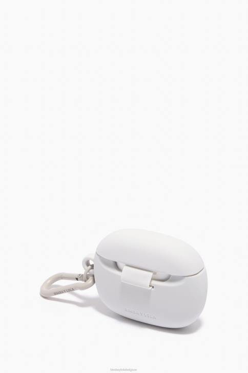 logo siliconen airpods case Bimba Y Lola taupe accessoires 4HDL937