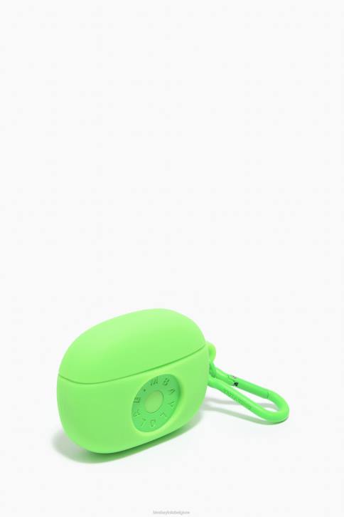 logo siliconen airpods pro hoesje Bimba Y Lola groente accessoires 4HDL936