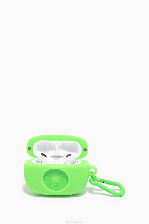 logo siliconen airpods pro hoesje Bimba Y Lola groente accessoires 4HDL936