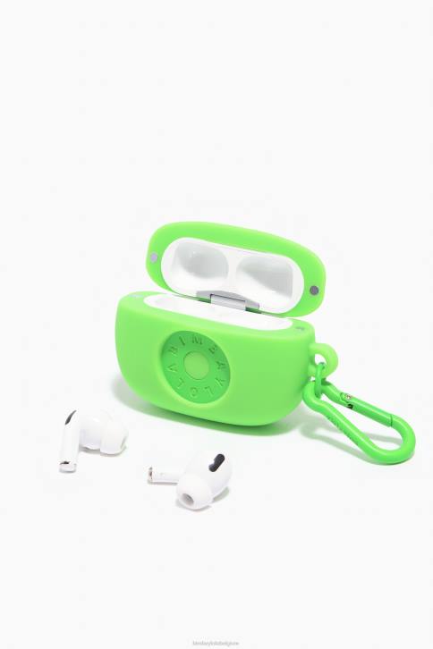 logo siliconen airpods pro hoesje Bimba Y Lola groente accessoires 4HDL936