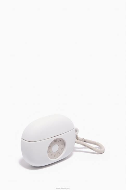 logo siliconen airpods pro hoesje Bimba Y Lola taupe accessoires 4HDL938