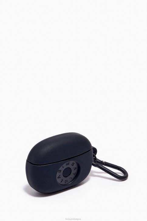 logo siliconen airpods pro hoesje Bimba Y Lola zwart accessoires 4HDL940