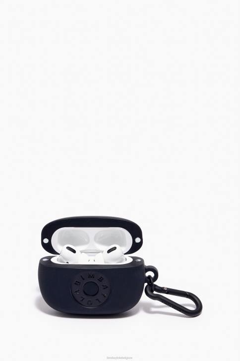 logo siliconen airpods pro hoesje Bimba Y Lola zwart accessoires 4HDL940