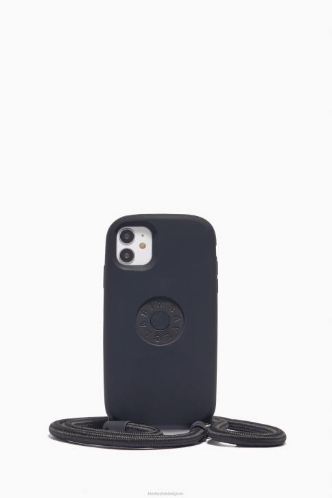 hoesje met logo voor iphone 11 Bimba Y Lola zwart accessoires 4HDL914