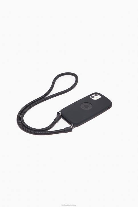 hoesje met logo voor iphone 11 Bimba Y Lola zwart accessoires 4HDL914