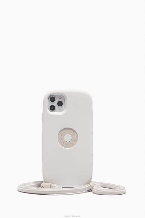 hoesje met logo voor iphone 11 pro max Bimba Y Lola taupe accessoires 4HDL915