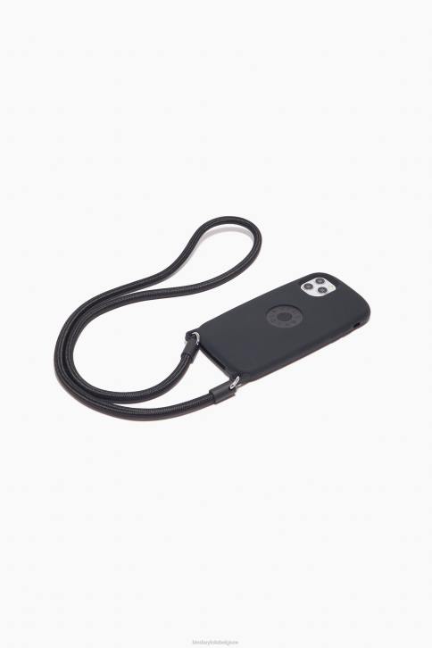 hoesje met logo voor iphone 11 pro max Bimba Y Lola zwart accessoires 4HDL916