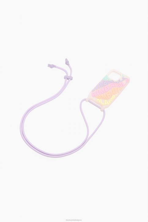 logo transparant iphone 14 pro hoesje Bimba Y Lola veelkleurig accessoires 4HDL909