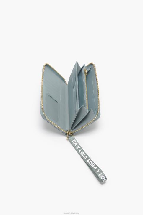 nylon boeken portemonnee Bimba Y Lola aquamarijn accessoires 4HDL1071