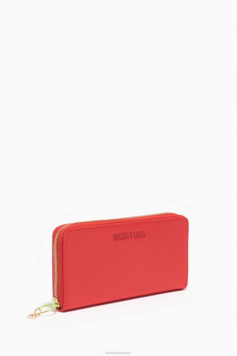 nylon boeken portemonnee Bimba Y Lola rood accessoires 4HDL1074