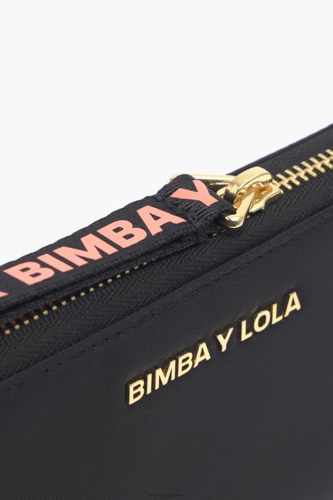 nylon boeken portemonnee Bimba Y Lola zwart accessoires 4HDL1072