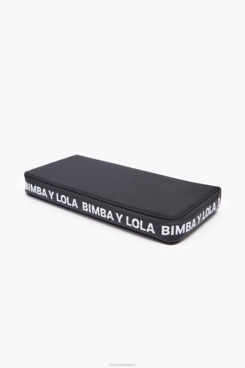 nylon boeken portemonnee Bimba Y Lola zwart accessoires 4HDL1077