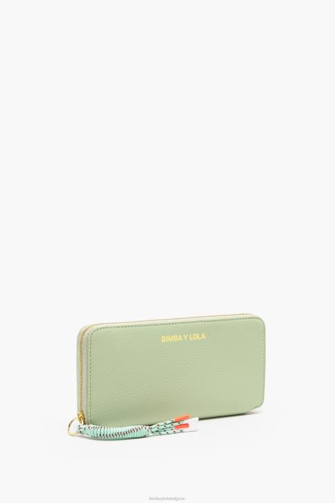 pastel lederen boekenportemonnee Bimba Y Lola groente accessoires 4HDL1069