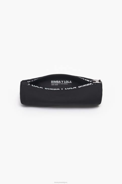 nylon cilindrische behuizing Bimba Y Lola zwart accessoires 4HDL1121