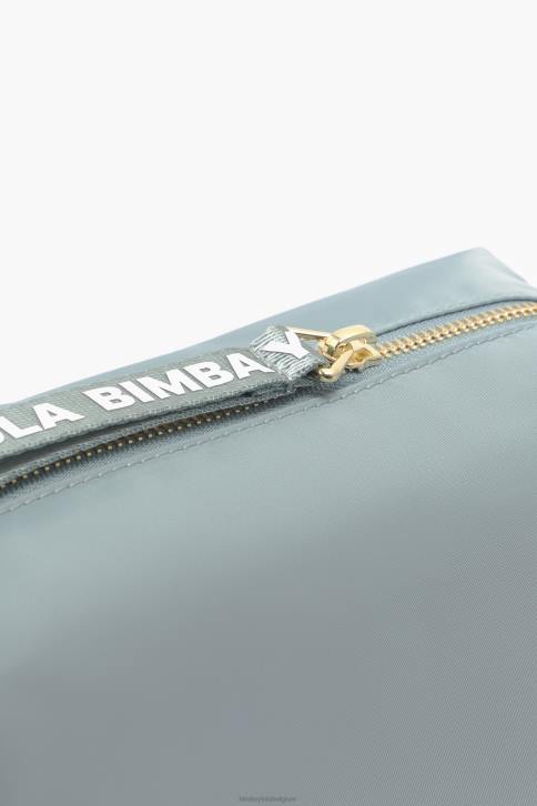nylon rechthoekige make-up koffer Bimba Y Lola aquamarijn accessoires 4HDL1094