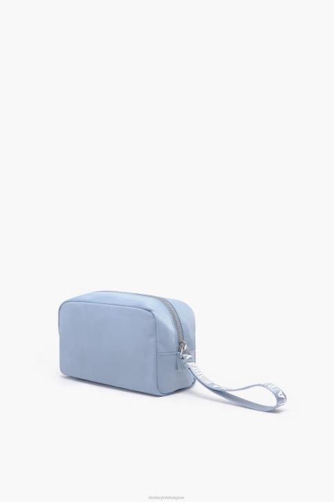 nylon rechthoekige make-up koffer Bimba Y Lola blauw accessoires 4HDL1090