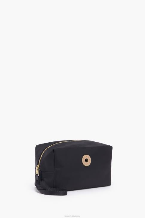 nylon rechthoekige make-up koffer Bimba Y Lola zwart accessoires 4HDL1099