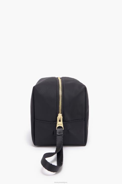 nylon rechthoekige make-up koffer Bimba Y Lola zwart accessoires 4HDL1099