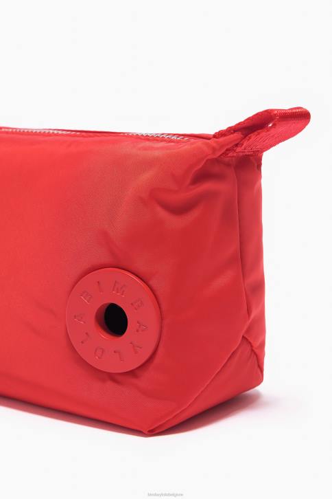 nylon trapezium make-up etui Bimba Y Lola rood accessoires 4HDL1112