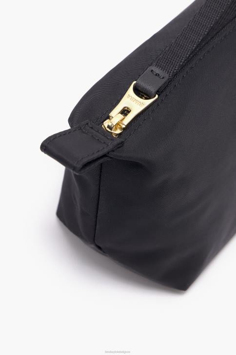 nylon trapezium make-up etui Bimba Y Lola zwart accessoires 4HDL1098