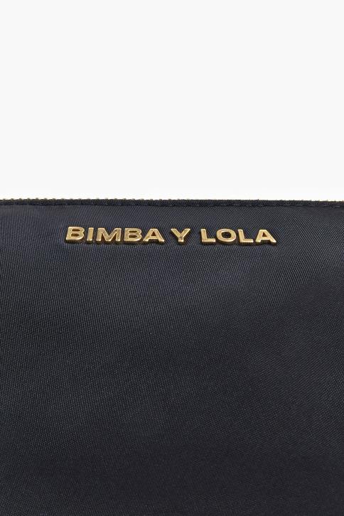 nylon trapezium make-up etui Bimba Y Lola zwart accessoires 4HDL1102