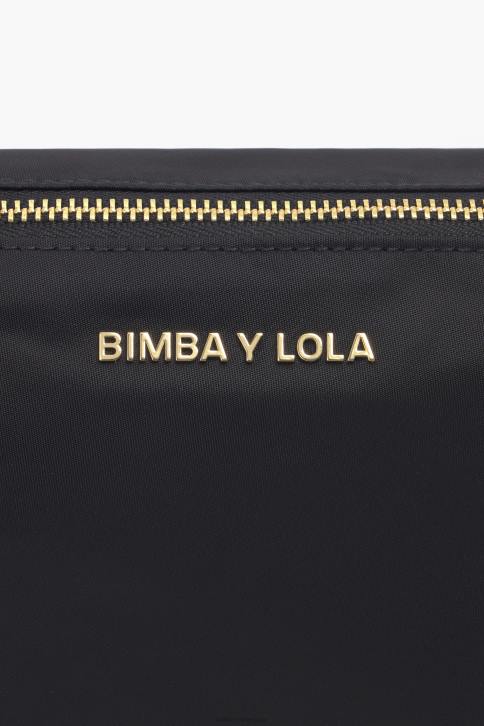 nylon trapezium make-up etui Bimba Y Lola zwart accessoires 4HDL1103