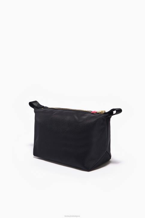 nylon trapezium make-up etui Bimba Y Lola zwart accessoires 4HDL1115