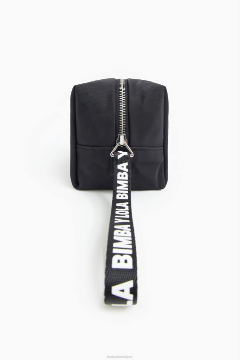nylon make-up etui Bimba Y Lola zwart accessoires 4HDL1134