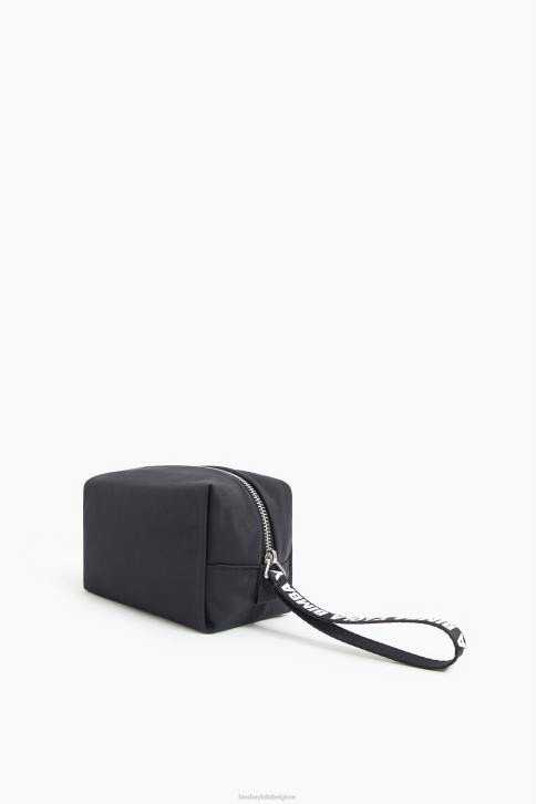 nylon make-up etui Bimba Y Lola zwart accessoires 4HDL1134