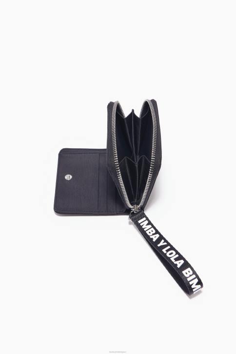 portemonnee met nylon klep Bimba Y Lola zwart accessoires 4HDL1132