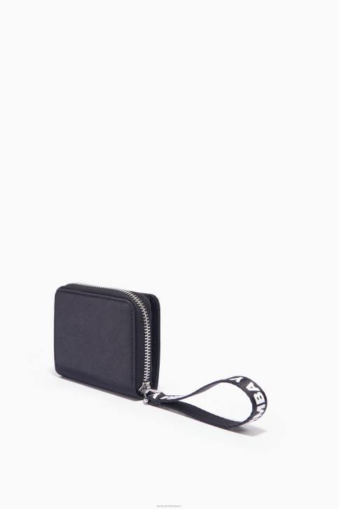 portemonnee met nylon klep Bimba Y Lola zwart accessoires 4HDL1132