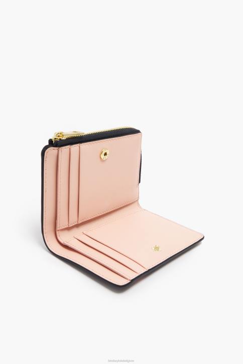 kleine harten lederen portemonnee Bimba Y Lola zwart accessoires 4HDL1002