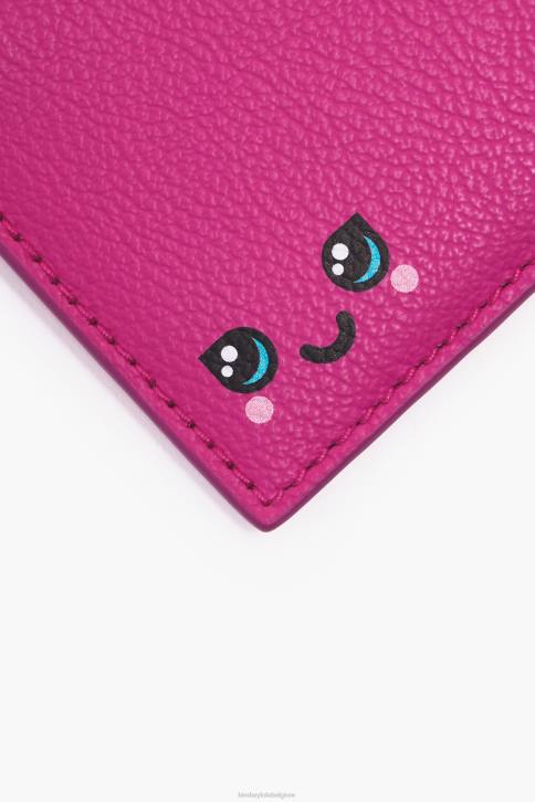 lederen rechthoekige portemonnee Bimba Y Lola fuchsia accessoires 4HDL996