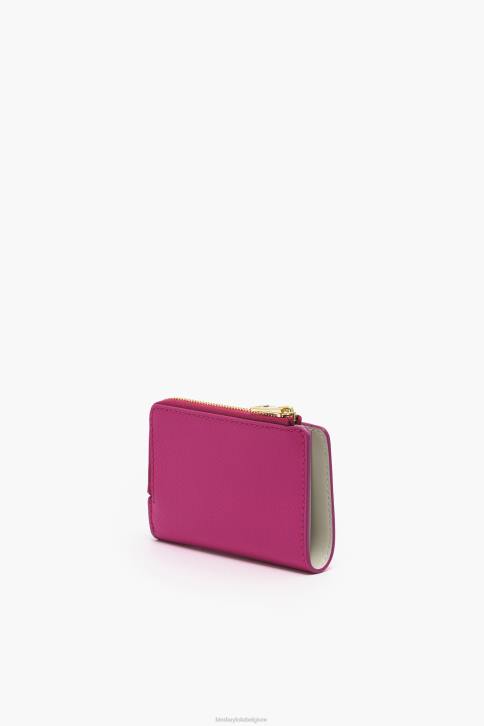 lederen rechthoekige portemonnee Bimba Y Lola fuchsia accessoires 4HDL999