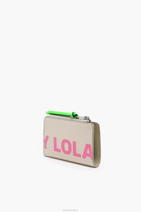 lederen rechthoekige portemonnee Bimba Y Lola wit accessoires 4HDL1000