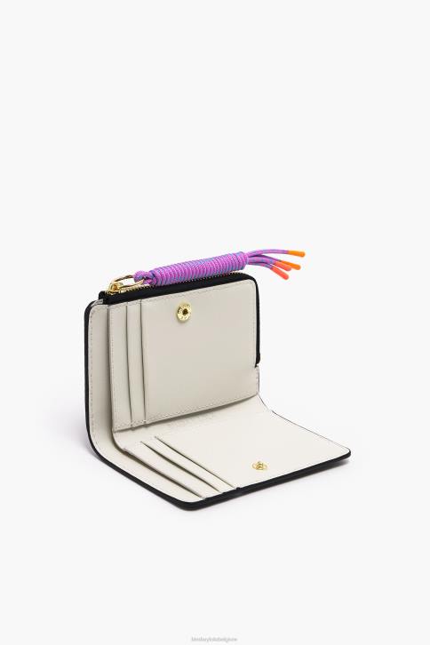lederen rechthoekige portemonnee Bimba Y Lola zwart accessoires 4HDL989