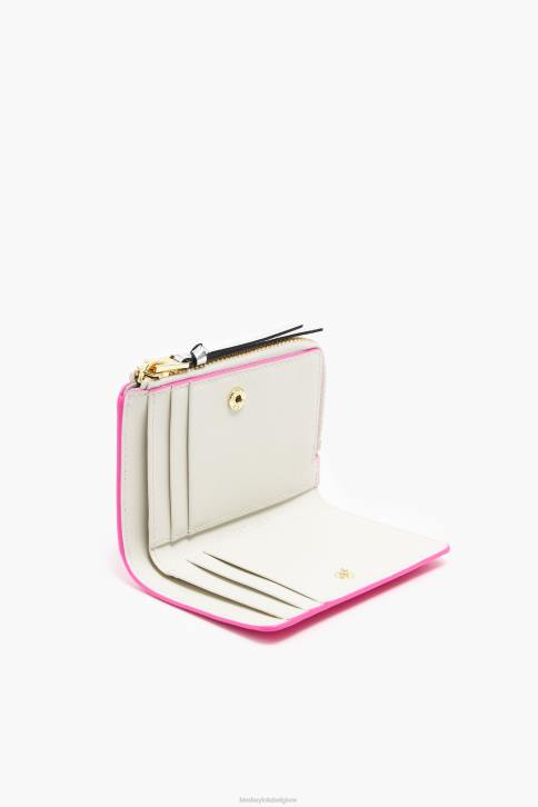 lederen tasje Bimba Y Lola Neon roze accessoires 4HDL1036