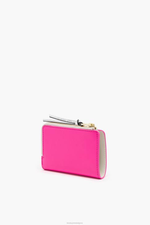 lederen tasje Bimba Y Lola Neon roze accessoires 4HDL1036