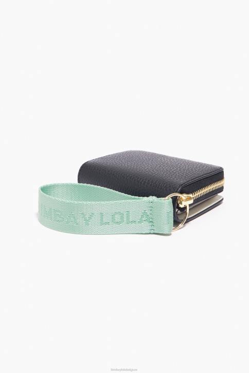 lederen tasje Bimba Y Lola zwart accessoires 4HDL1045