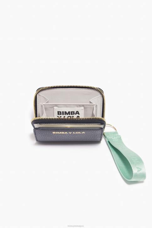 lederen tasje Bimba Y Lola zwart accessoires 4HDL1045