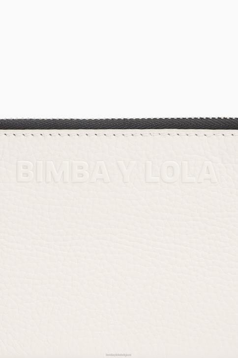 leren portemonnee Bimba Y Lola wit accessoires 4HDL994