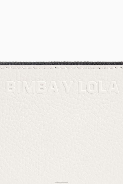 leren portemonnee Bimba Y Lola wit accessoires 4HDL995