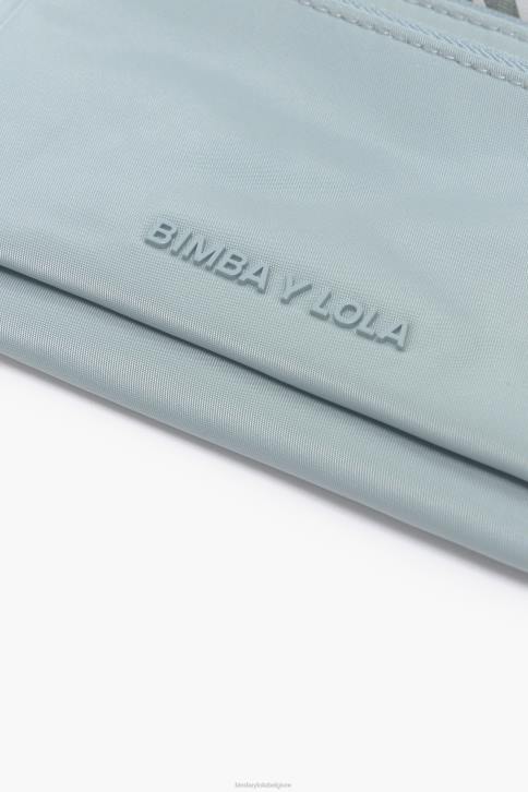 nylon dubbele portemonnee Bimba Y Lola aquamarijn accessoires 4HDL978