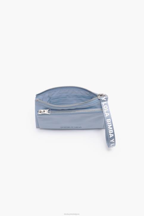 nylon dubbele portemonnee Bimba Y Lola blauw accessoires 4HDL979