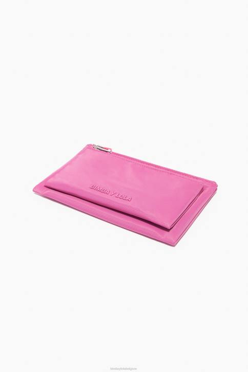 nylon dubbele portemonnee Bimba Y Lola roze accessoires 4HDL1056