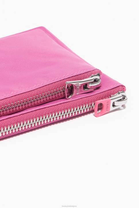 nylon dubbele portemonnee Bimba Y Lola roze accessoires 4HDL1056